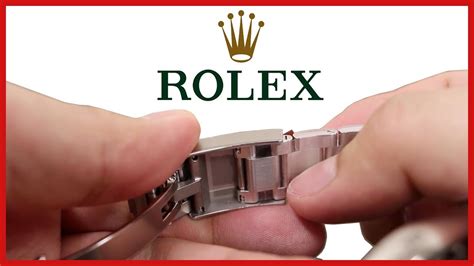 adjust watch band rolex|i just bought a rolex on tiktok how do adjust the band.